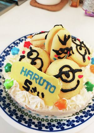 簡単！可愛い！安い！ミニオン ケーキ♡-レシピのメイン写真