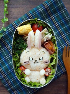 キャラ弁☆ちいかわ うさぎのお弁当-レシピのメイン写真