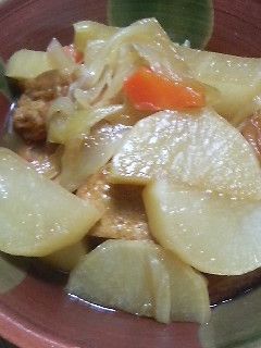 大根とさつまあげの煮物-レシピのメイン写真