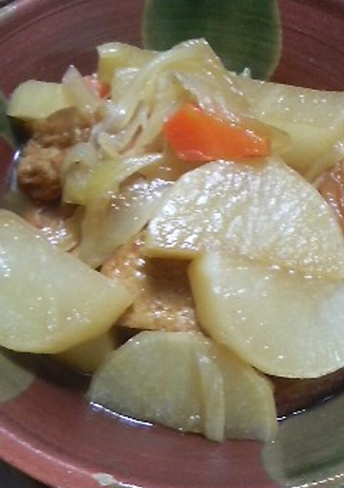 大根とさつまあげの煮物-レシピのメイン写真