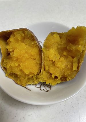 ノンフライヤーで作るトロあま焼き芋-レシピのメイン写真