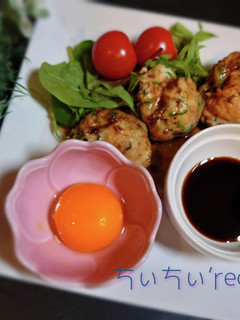 レンチン♡鶏ミンチのつくね-レシピのメイン写真