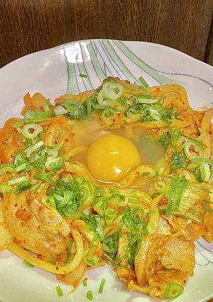 豚キムチ焼きうどん-レシピのメイン写真