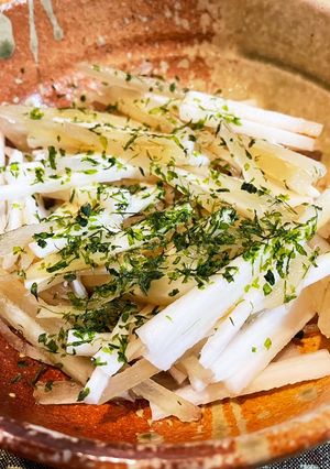 ヤーコンと長芋、ポン酢と青海苔で-レシピのメイン写真