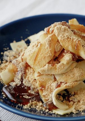 罪悪感ゼロ。豆腐干やせうま-レシピのメイン写真