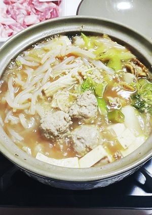 ふわふわ肉団子〜鍋用-レシピのメイン写真