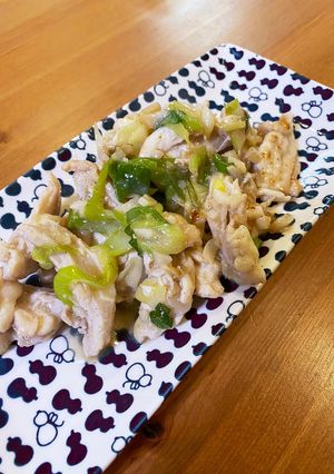 ヤゲン軟骨の塩レモン炒め-レシピのメイン写真