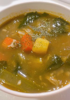 バーニャカウダ風♪野菜スープ-レシピのメイン写真