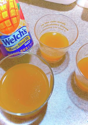 ウェルチ缶でフルーツゼリー-レシピのメイン写真