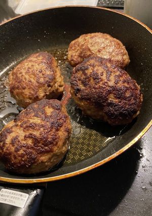 ハンバーグ-レシピのメイン写真