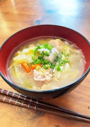 野菜たっぷりすまし汁☆お雑煮にも！-レシピのメイン写真