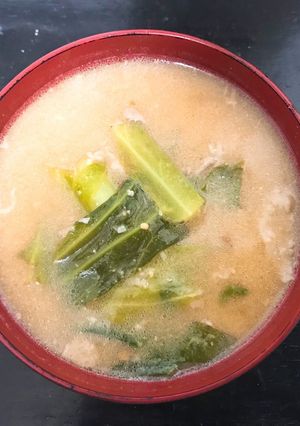キャベツの豚汁！-レシピのメイン写真