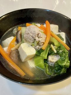 鶏団子スープ-レシピのメイン写真