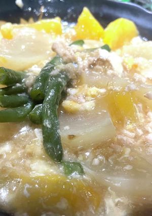 かぶと鶏ひき肉のあんかけ煮-レシピのメイン写真