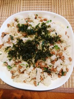 斬新!納豆炒飯♪♪♪-レシピのメイン写真