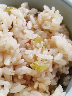 大根の葉っぱと梅干しの炊き込みご飯-レシピのメイン写真