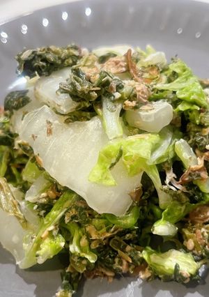 白菜消費♪出汁がら活用♪白菜サラダ-レシピのメイン写真
