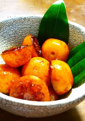金柑のバルサミコ酢煮 砂糖無し-レシピのメイン写真