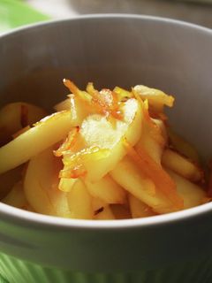 りんごとゆずのコンポート。 by 三度のメシ 【クックパッド】 簡単