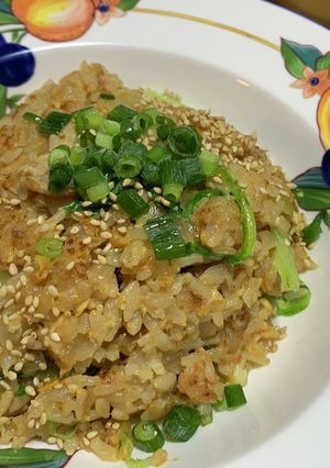 旦那が作る簡単男飯こってりガーリック炒飯-レシピのメイン写真