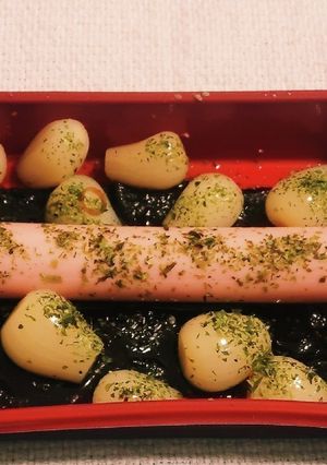 “らっきょう酢&トッピン具”-レシピのメイン写真