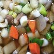 根菜たっぷりヒリヒリ猪鍋