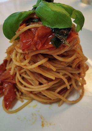 美味いです！フレッシュトマトのパスタ-レシピのメイン写真