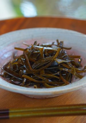 出汁がら昆布再利用☆自家製塩昆布-レシピのメイン写真