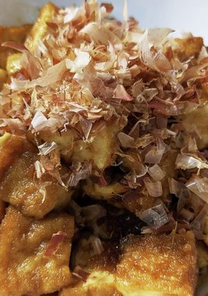 レシピ投稿祭　ピリ辛厚揚げ-レシピのメイン写真