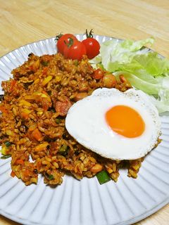 カレー炒飯-レシピのメイン写真