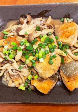 簡単★鮭のポン酢バター炒め★-レシピのメイン写真