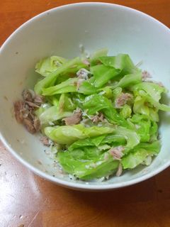 しらすとキャベツのツナ和え-レシピのメイン写真