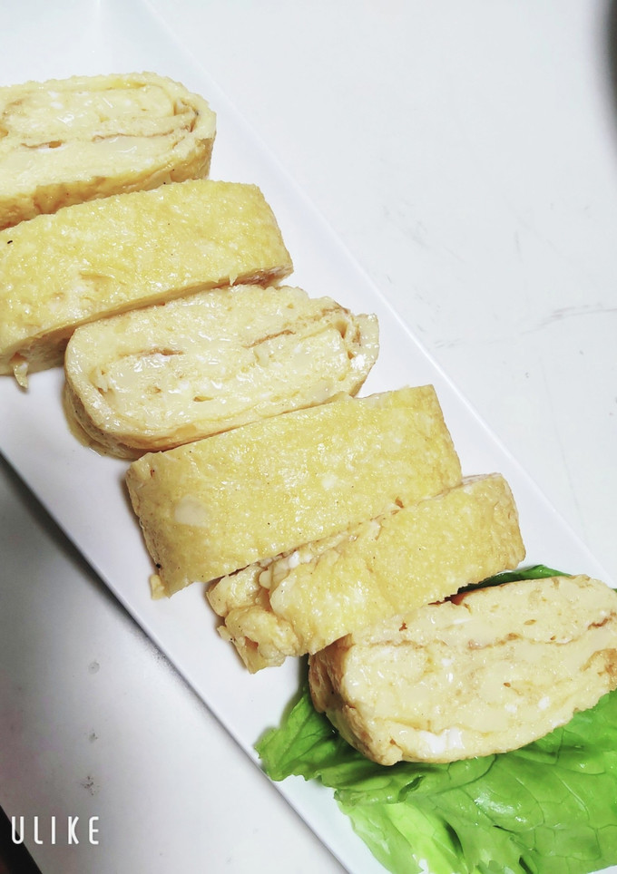 卵豆腐で作る！だし巻き卵！超簡単-レシピのメイン写真