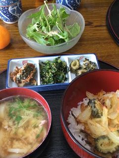 かき揚げ丼定食風-レシピのメイン写真