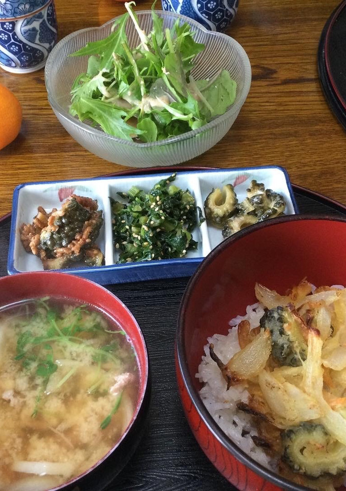 かき揚げ丼定食風-レシピのメイン写真