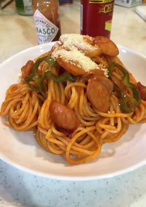 濃厚ケチャップナポリタン(油多め)-レシピのメイン写真