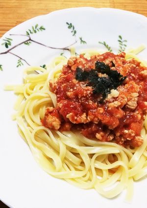 とりむね肉のミートソース-レシピのメイン写真