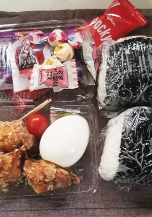 おにぎり弁当(12.18)-レシピのメイン写真