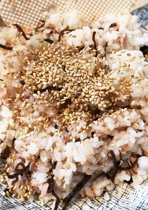 即席 絶品 ツナの混ぜご飯-レシピのメイン写真