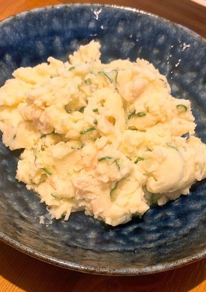 クリーミー♡ポテサラ(隠し味は昆布出汁)-レシピのメイン写真