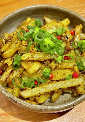 スパイス香る大人の肴、イワシポテトフライ-レシピのメイン写真