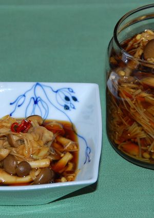 きのこのピリ辛万能醤油漬け(*^-^*)-レシピのメイン写真