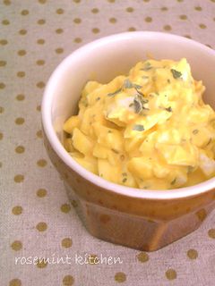 隠し味がポイント!自家製たまごサラダ-レシピのメイン写真