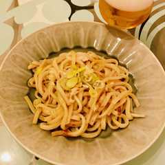 รูปของ かつお節☆バターが香る焼きうどん