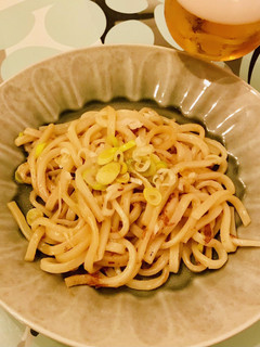 かつお節☆バターが香る焼きうどん-レシピのメイン写真