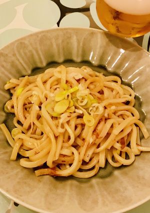 かつお節☆バターが香る焼きうどん-レシピのメイン写真