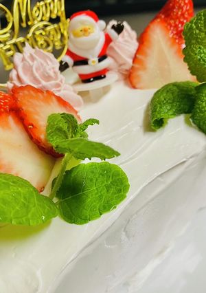 菓子パンで焼かないハーフホールケーキ-レシピのメイン写真