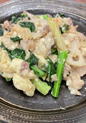 豚肉といろいろ野菜の白味噌ポン酢炒め-レシピのメイン写真