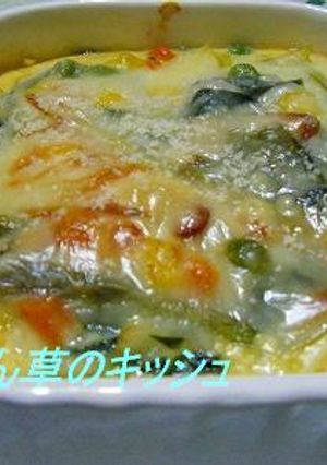 ほうれんそうのキッシュ-レシピのメイン写真