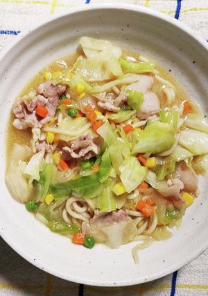 我が家のちゃんぽん-レシピのメイン写真